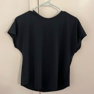 Uniqlo navy blue blouse